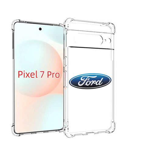 Чехол MyPads ford-3 мужской для Google Pixel 7 Pro задняя-панель-накладка-бампер чехол mypads cadillac 3 мужской для google pixel 7 pro задняя панель накладка бампер