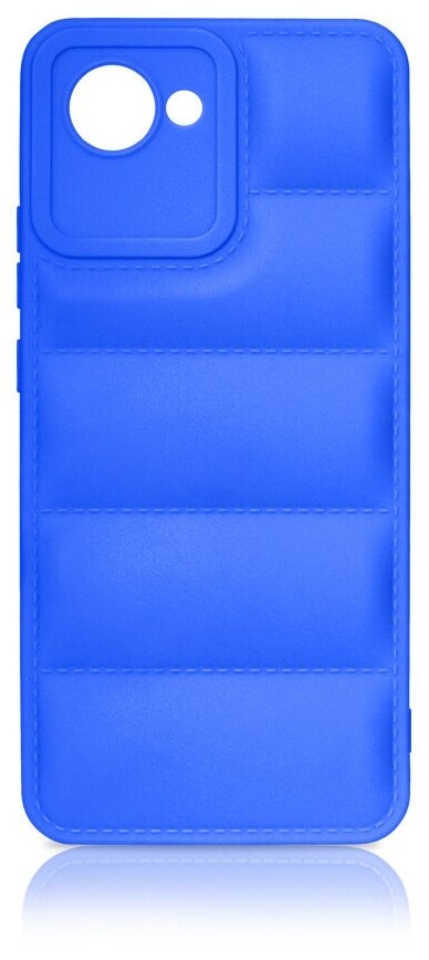 фото DF / Силиконовый чехол (дутый) для телефона Realme C30 на смартфон Реалми Си30 DF rmJacket-01