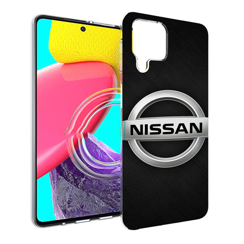 Чехол MyPads nissan ниссан 2 мужской для Samsung Galaxy M53 (SM-M536) задняя-панель-накладка-бампер