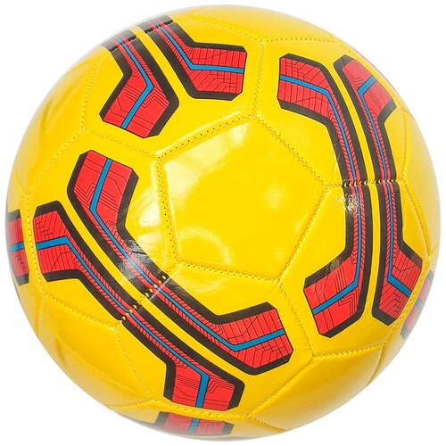 E33518-4 Мяч футбольный №5, PVC 1.6, машинная сшивка