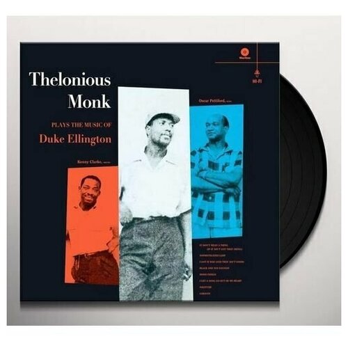 Виниловая пластинка WaxTime Thelonious Monk / Oscar Pettiford / Kenny Clarke – Thelonious Monk Plays The Music Of Duke Ellington (mono)