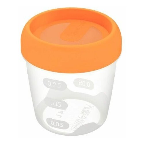 Емкость для продуктов с завинчивающейся крышкой Twist 1,4л оранжевый