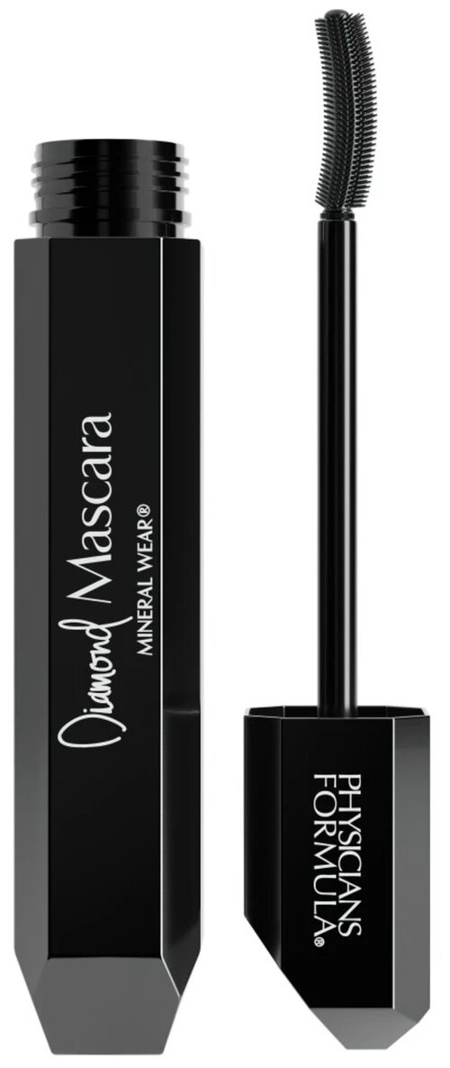 Physicians Formula Тушь для ресниц Mineral Wear Diamond Mascara, черный бриллиант