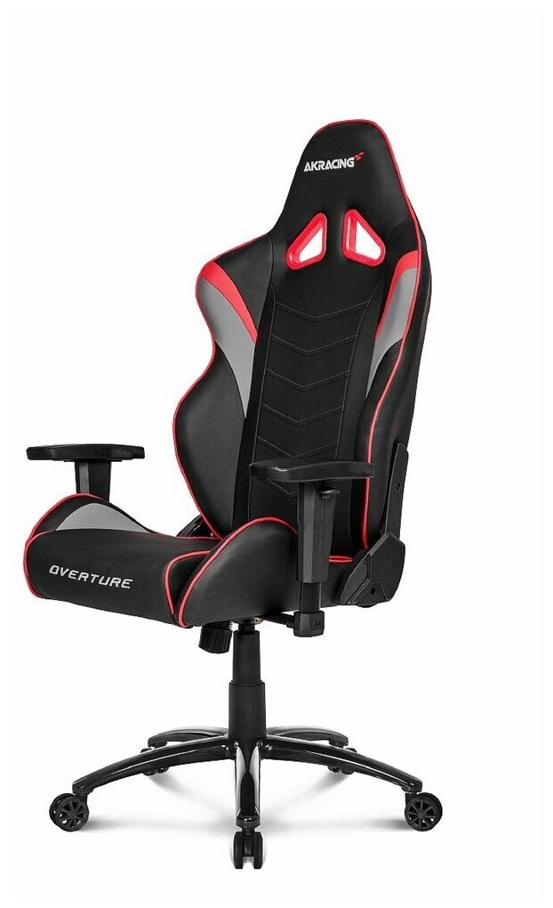 Игровое Кресло AKRacing OVERTURE (OVERTURE-RED) black/red