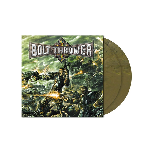 Bolt Thrower - Honour Valour Pride, 2LP Gatefold, OLIVE KHAKI MARBLED LP
