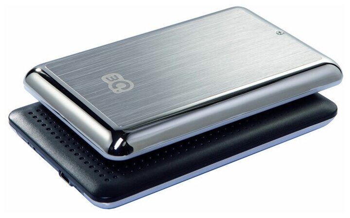 3Q Внешний бокс 2.5" 3Q (USB2.0 для SATA HDD Алюминиевый Black) #3QHDD-U235H-HB