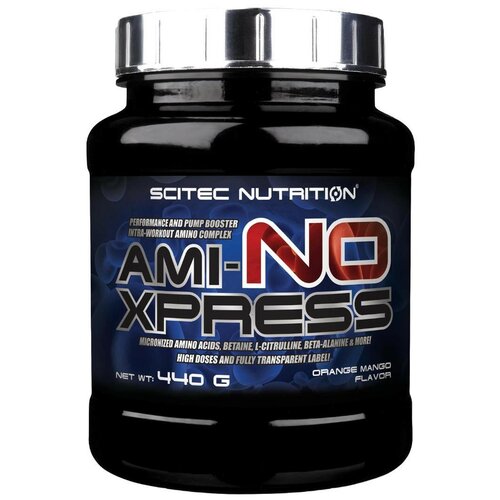 Аминокислота Scitec Nutrition AMI-NO Xpress, апельсин-манго, 440 гр.