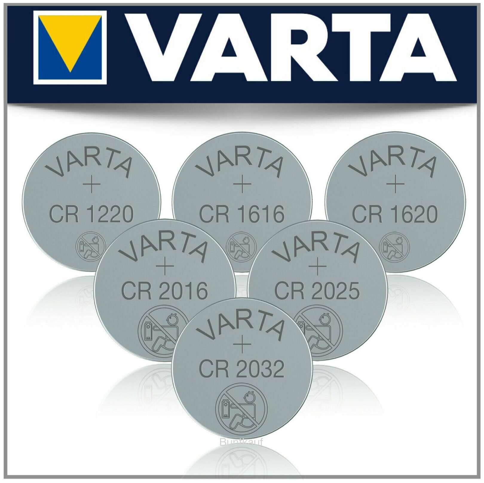 Батарейка Varta CR 1620 Bli 1 Lithium (6620101401) - фото №8