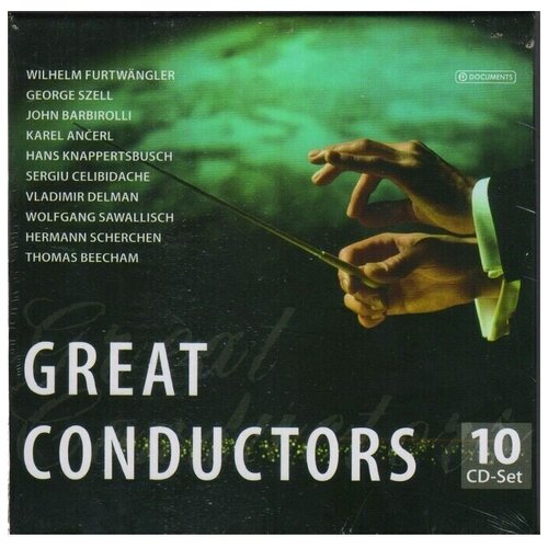 V/A-Great Conductors*Szell Barbirolli Celibidache Sawalisch- < MEMBRAN CD Deu (Компакт-диск 10шт) v c bohemian masters dvorak fibich fucik nedval novik membran cd deu компакт диск 4шт