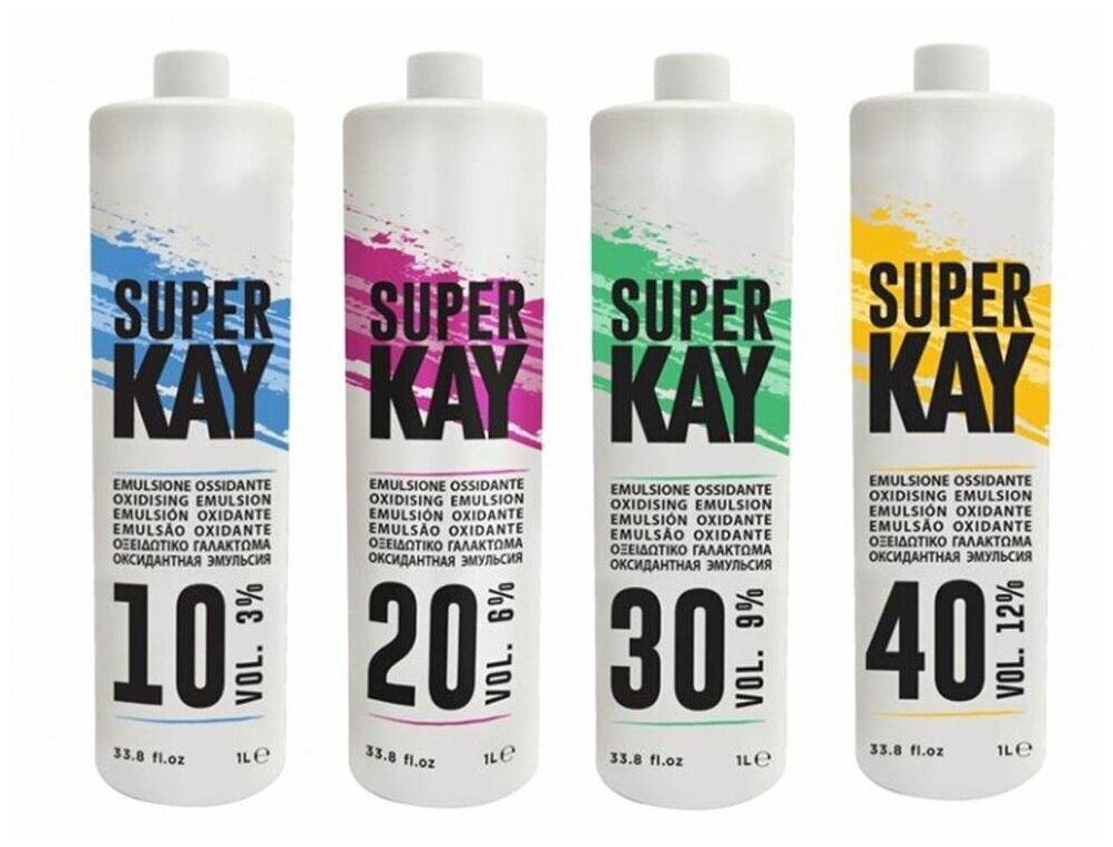 Оксидант KAYPRO Super Kay Oxidising Emulsion, 10 Vol. (3%), 1000 мл