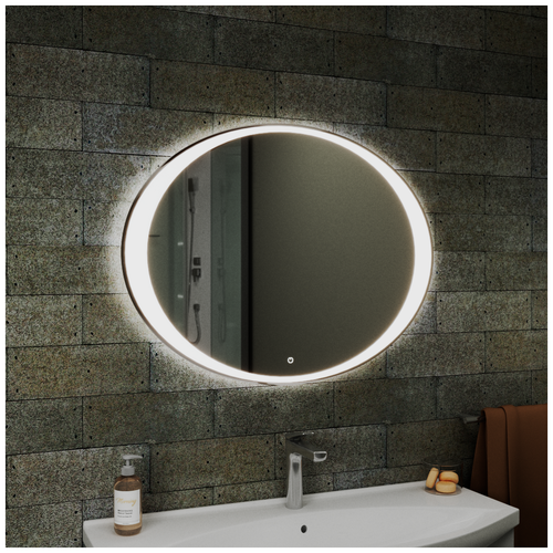 Зеркало для ванной GreenStone Trini Led 900х700 с подсветкой, сенсорный выключатель 69001