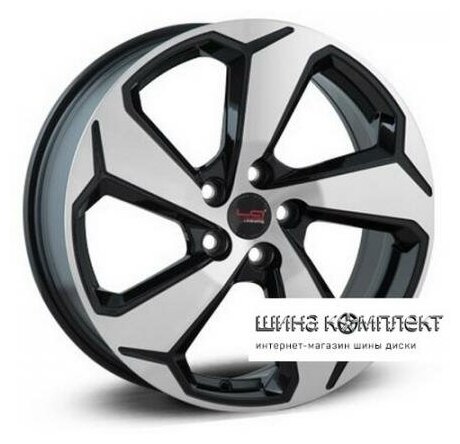 Legeartis concept ty567 17 / 7.0j pcd 5x114.30 et 35.00 цо 60.10 литой / антрацитовый с полированной лицевой поверхностью