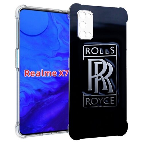 Чехол задняя-панель-накладка-бампер MyPads Rolls-Royce-ролс-ройс-3 мужской для Realme X7