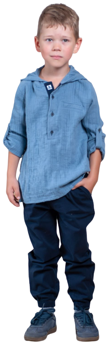 Комплект одежды Lemon, размер 104-110, голубой