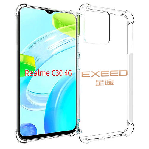 Чехол MyPads exeed эксид 2 для Realme C30 4G / Narzo 50i Prime задняя-панель-накладка-бампер