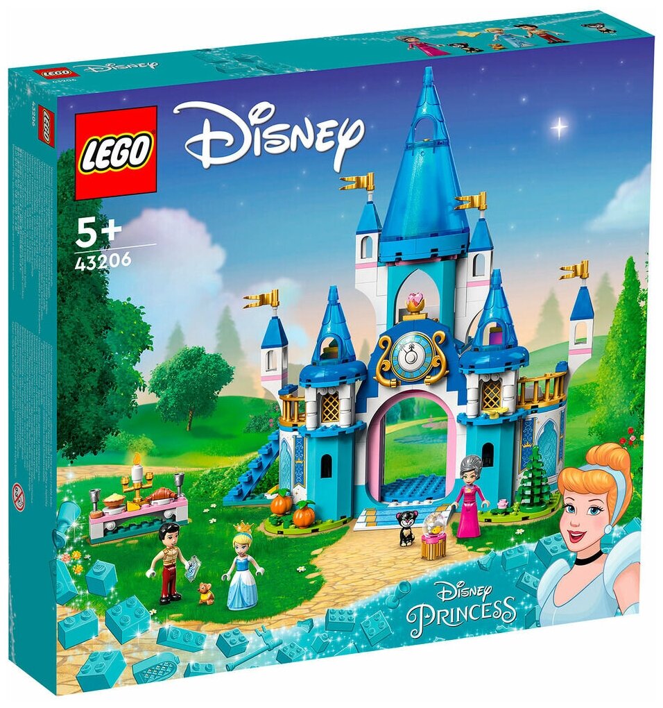 LEGO Disney Princess Замок Золушки и Прекрасного принца 43206