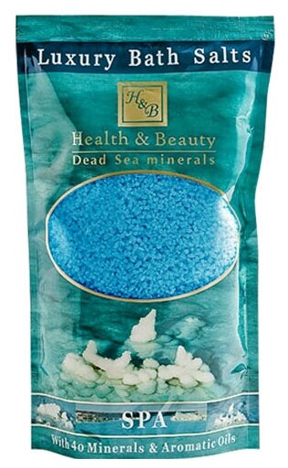 H&B Med. Соль Мертвого моря для ванны - белая, 500гр