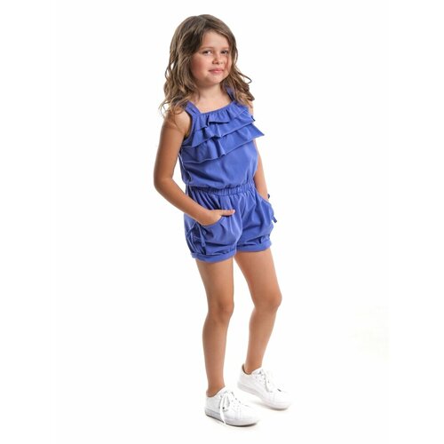 фото Комбинезон mini maxi, размер 110, голубой