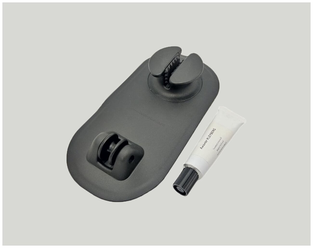 фото Рым якорный патриот малый с роликом + клей (аналог Kleyberg) для надувной лодки ПВХ