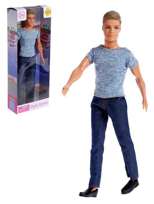 Кукла модель "Кевин"цвет синий 7881928