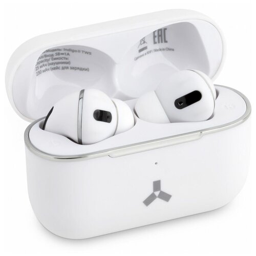 Bluetooth-гарнитура Accesstyle Indigo II TWS White 140300₽
