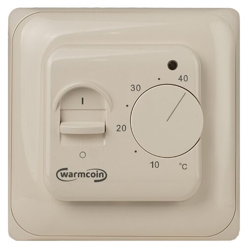 Терморегулятор WarmCoin W70 для теплого пола белый