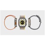Гидрогелевая защитная пленка на экран смарт-часов Apple Watch Ultra 49mm - 2 шт - изображение