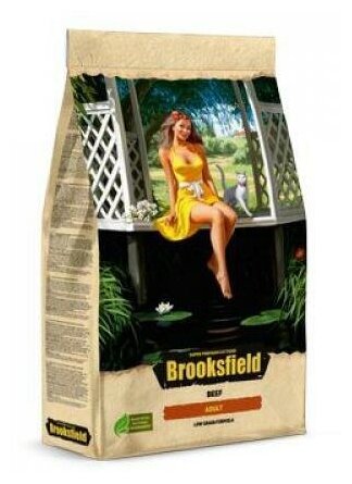 BROOKSFIELD (Бруксфилд) Low Grain Adult Cat Beef Сухой корм для взрослых кошек 6 кг, Говядина - фотография № 3