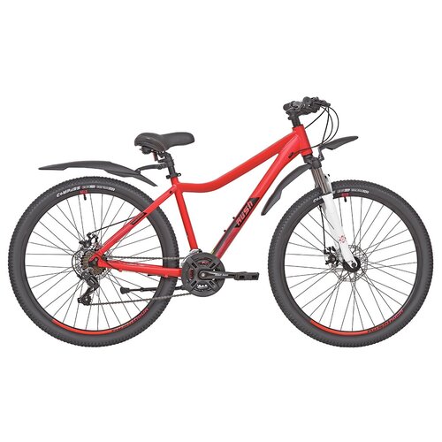 Велосипед 275 21ск RUSH HOUR MISS 550 DISC AL красный рама 17 2429100₽