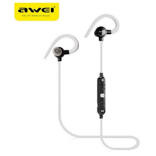 Беспроводные Bluetooth наушники AWEI Ear-hook A620BL беспроводные водонепроницаемые bluetooth наушники awei a885bl for sports gold