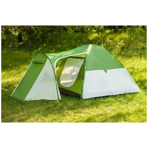 Палатка ACAMPER MONSUN 4-х местная 3000 мм/ст, зеленая