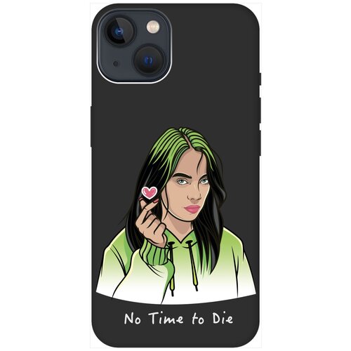 Силиконовый чехол на Apple iPhone 14 / Эпл Айфон 14 с рисунком No Time To Die Soft Touch черный силиконовый чехол на apple iphone 14 plus эпл айфон 14 плюс с рисунком no time to die