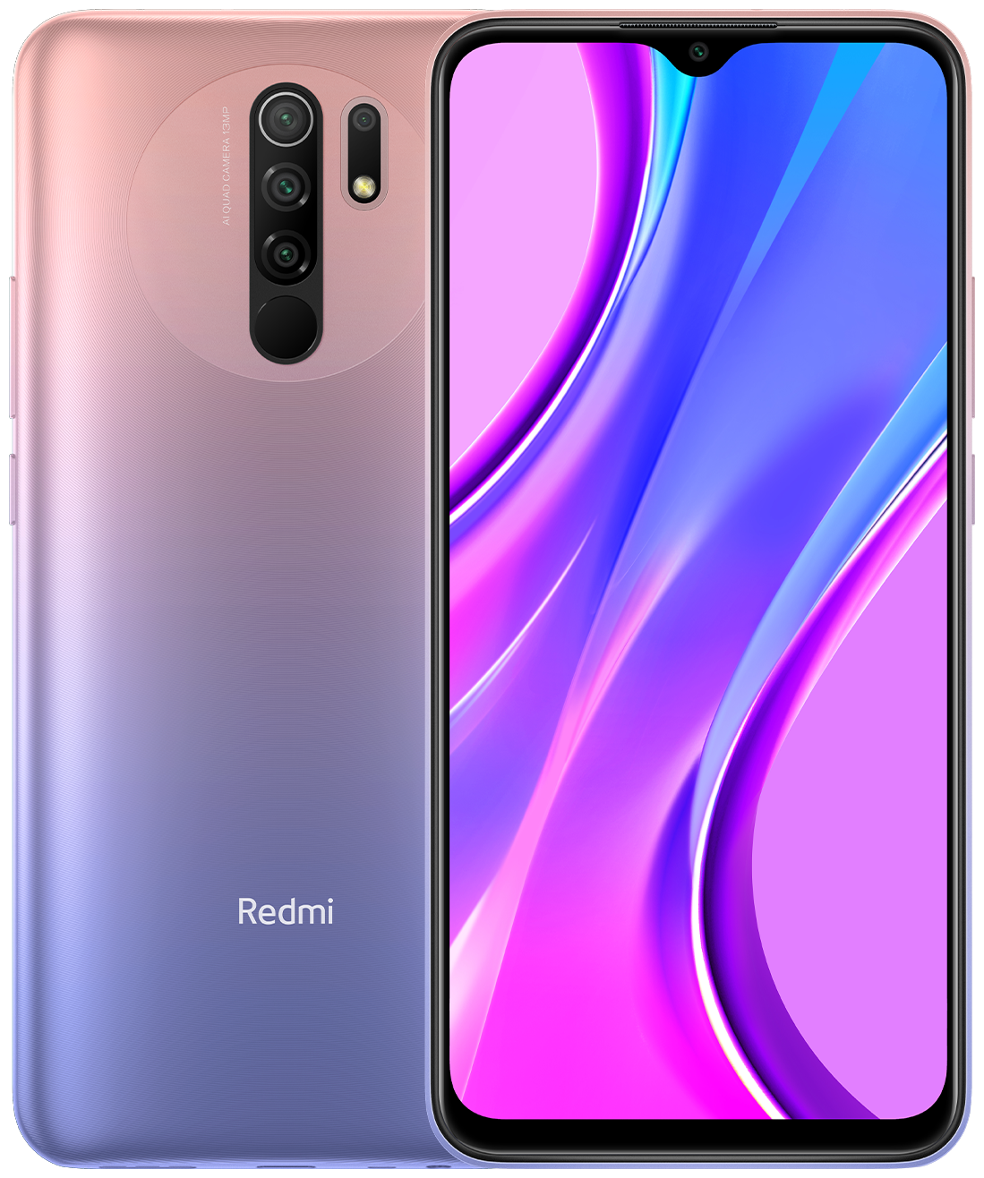 Смартфон Xiaomi Redmi 9 3/32 ГБ RU, Dual nano SIM, серый —  в .