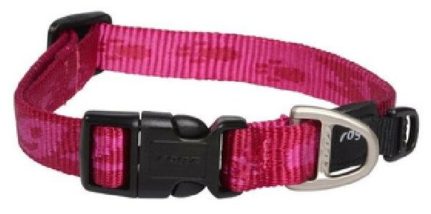 Для ежедневного использования ошейник Rogz Alpinist S (HB21), обхват шеи 20-31 см, розовый, S - фотография № 2