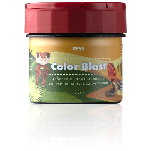 Добавка для рептилий и птиц RESS Color Blast
