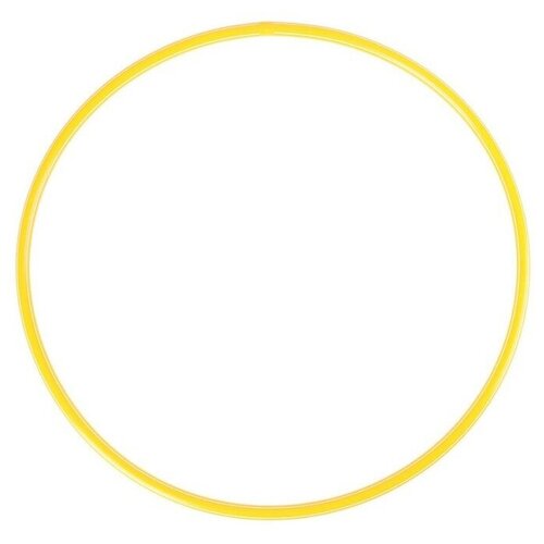 обруч диаметр 60 см цвет салатовый Обруч, диаметр 60 см, цвет жёлтый