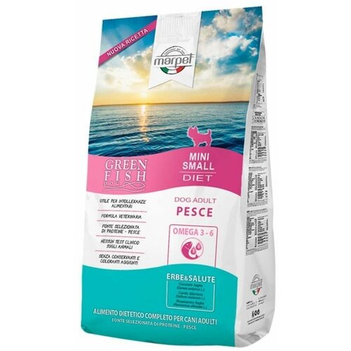Корм сухой для собак ГринФиш Мини Эдалт Рыба 7,5 кг