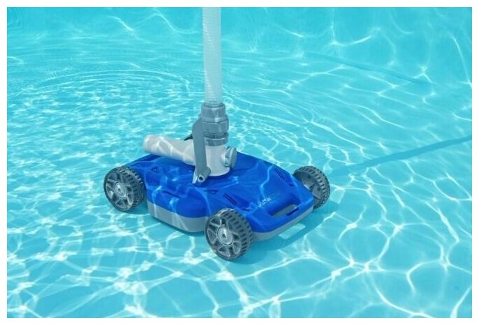 Автоматический очиститель робот - пылесос для бассейна, BESTWAY Flowclear AquaDrif, 58665 - фотография № 3