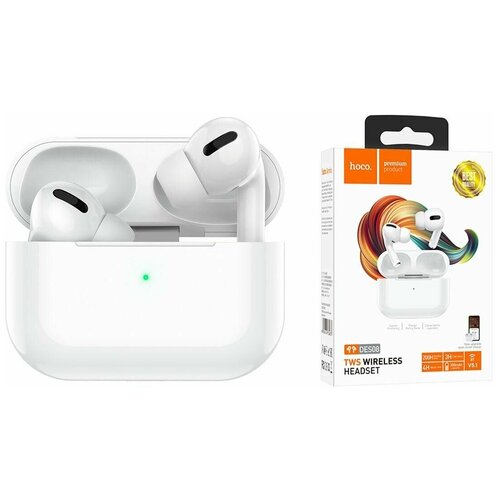 Беспроводные наушники DES08 TWS wireless headset HOCO белые 179000₽