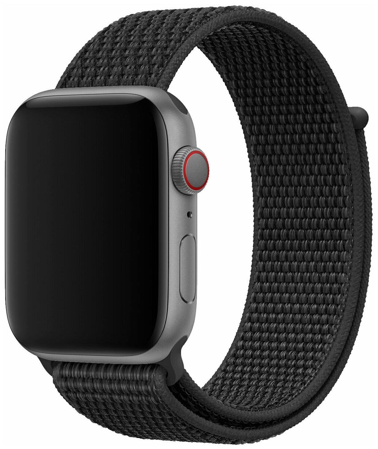 Спортивный браслет W.O.L.T. для Apple Watch 42 мм, черный