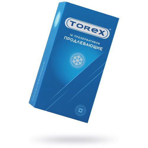 Презервативы TOREX Продлевающие, 12 шт. презервативы torex party продлевающие 3 шт