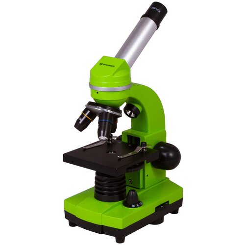 Микроскоп Bresser Junior Biolux SEL 40–1600x, зеленый препаратоводитель bresser biolux