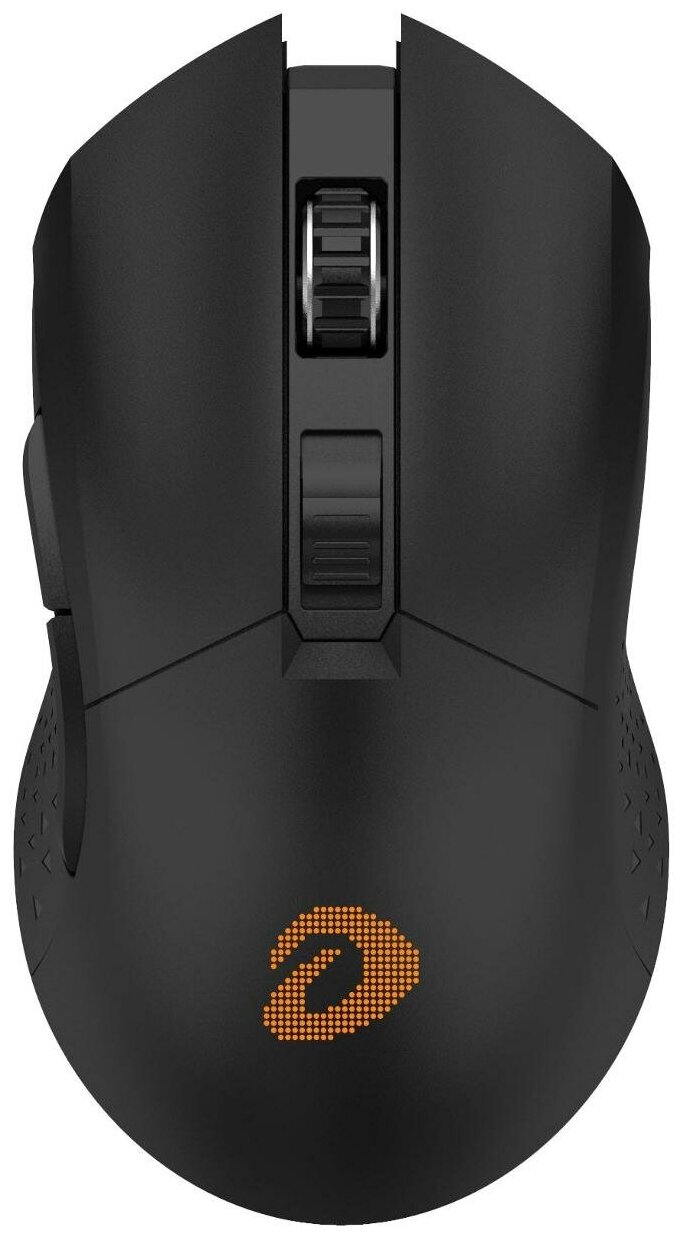 Мышь игровая беспроводная Dareu EM901 Black (черный), DPI 600-10000, подсветка RGB, подключение: проводное+2.4GHz, размер 125x67x39мм - фото №1