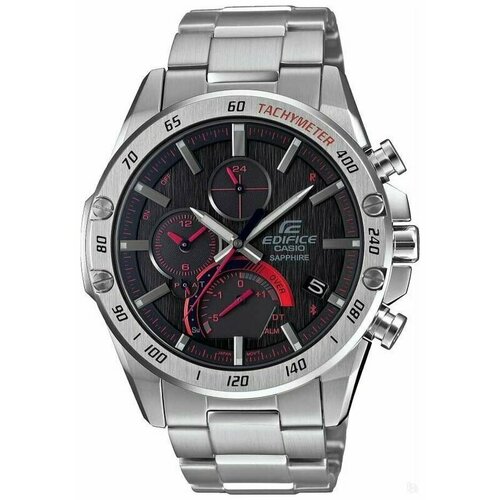 Наручные часы CASIO Edifice EQB-1000XD-1ADR, красный, серебряный