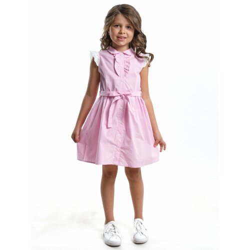 Платье Mini Maxi, размер 104, розовый платье mini maxi размер 104 белый розовый
