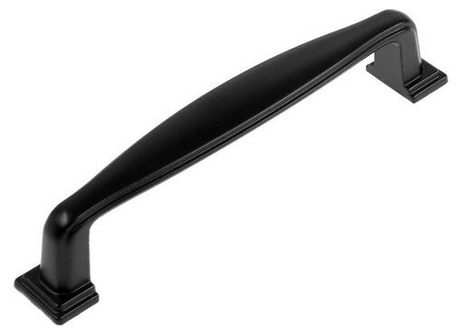 Ручка скоба CAPPIO, м/о 96 мм, цвет черный - фотография № 1