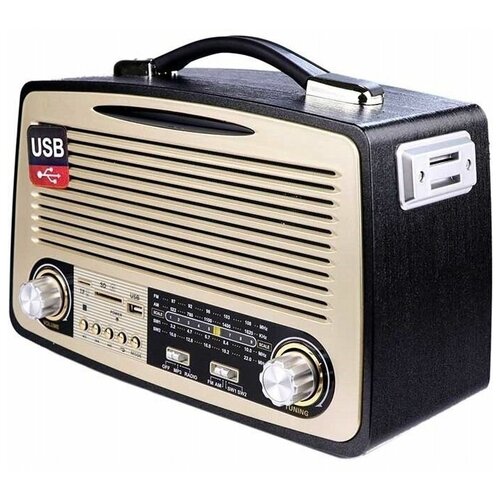 Радиоприемник Kemai MD-1700BT Bluetooth USB SD MP3 microSD 220V Сочетает все современные функции с ретро-дизайном 499900₽