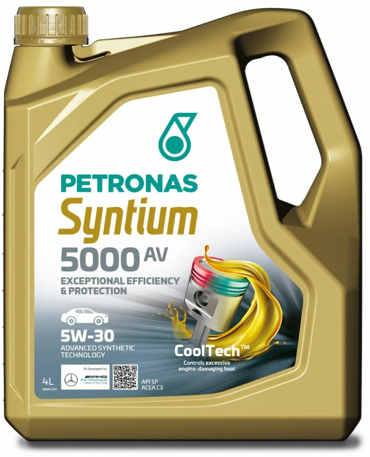 Масло моторное PETRONAS SYNTIUM 5000 AV 5W30 4L