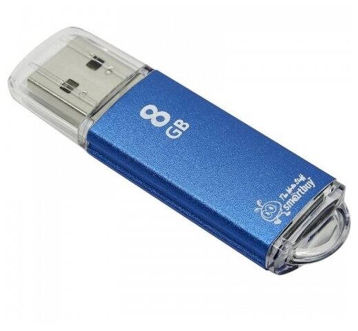 Флешка 64Gb Smart Buy V-Cut USB 3.0 синий SB64GBVC-B3 - фото №16