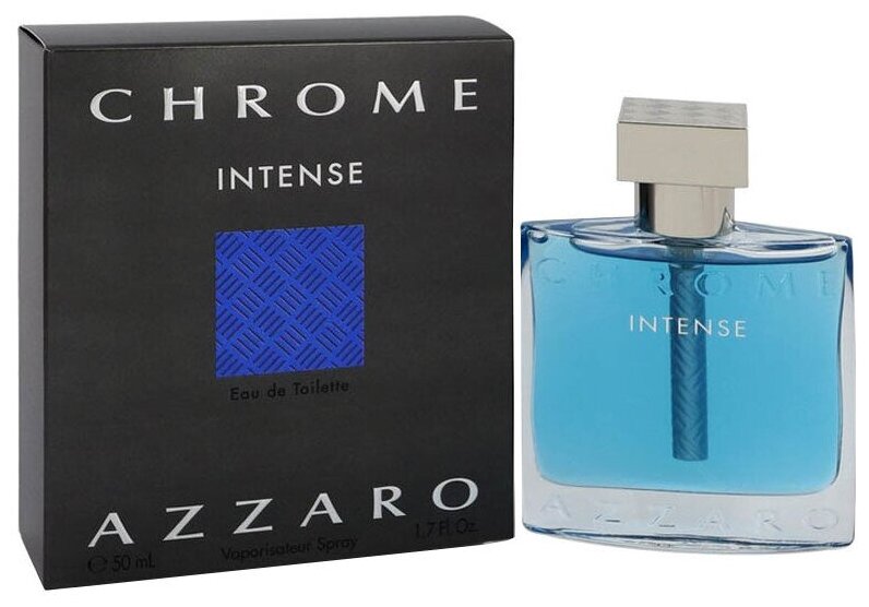 Azzaro, Chrome Intense, 50 мл, туалетная вода мужская